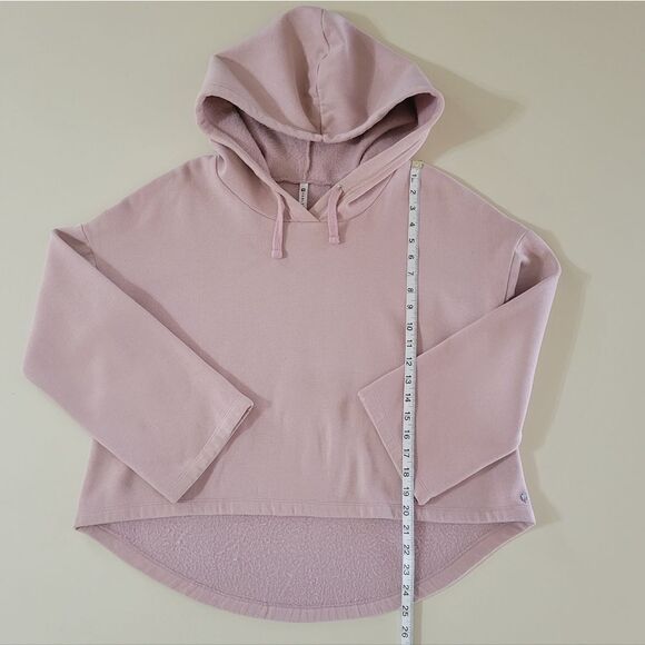 Fabletics Tops Blush Charlee Cropped Pullover Hoodie - Picture 7 of 16